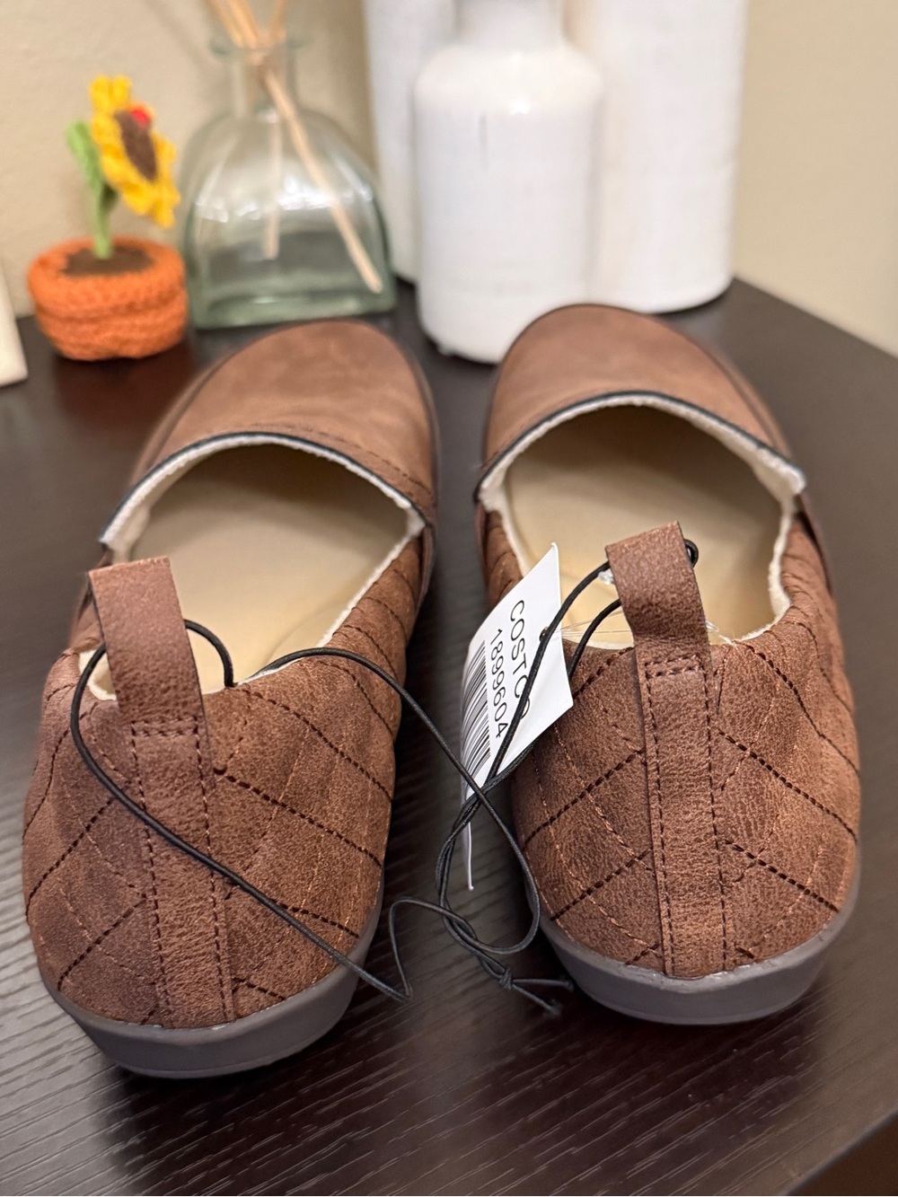 JSport by Jambu Women’s Brown Slip-On Loafers - Picture 3 of 7